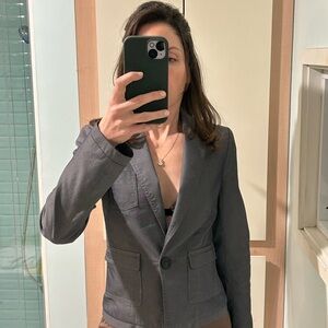 Sisley Charcoal Gray Blazer